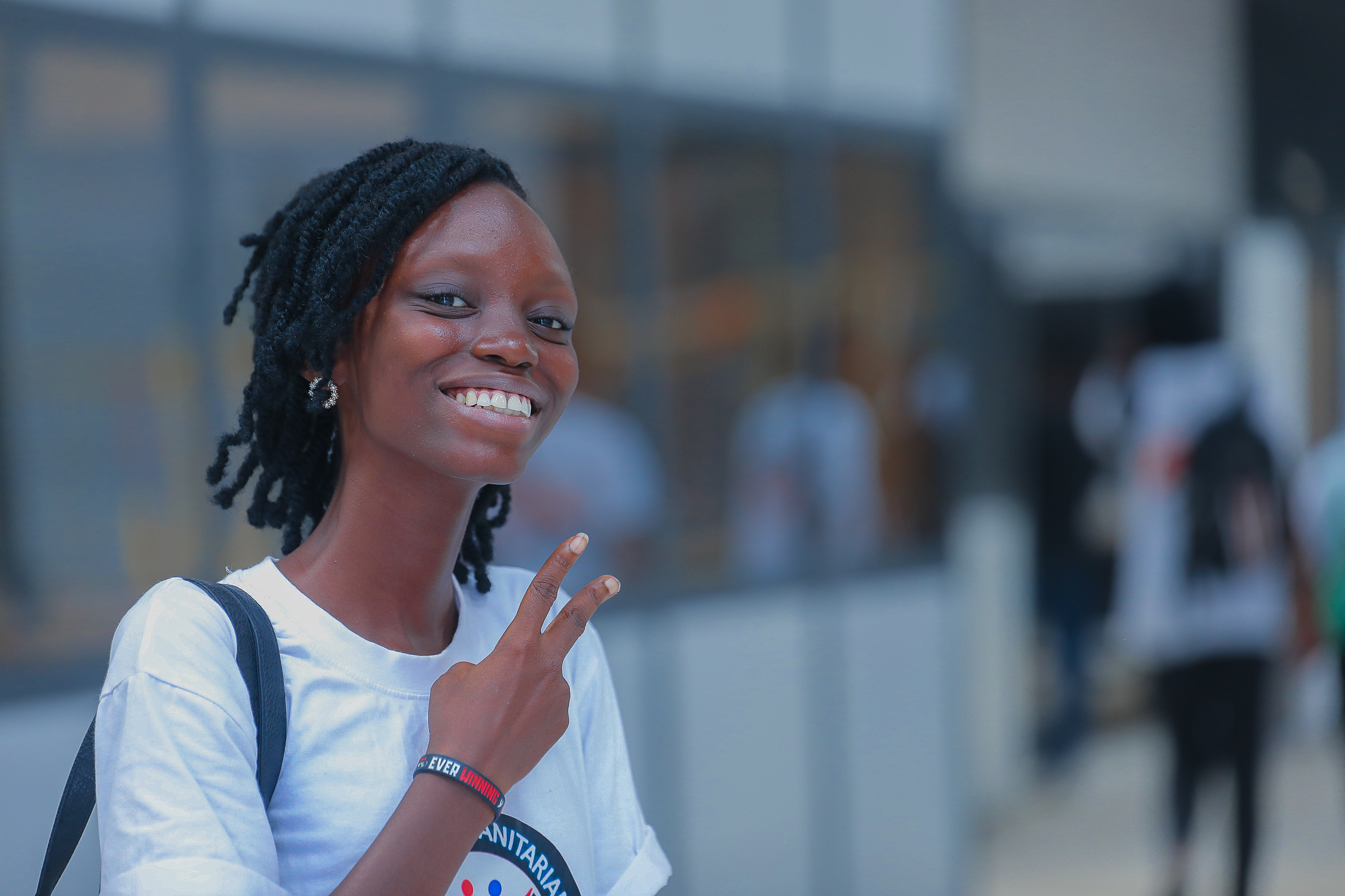 A smiling WHSF learner representing confidence, connection and opportunity