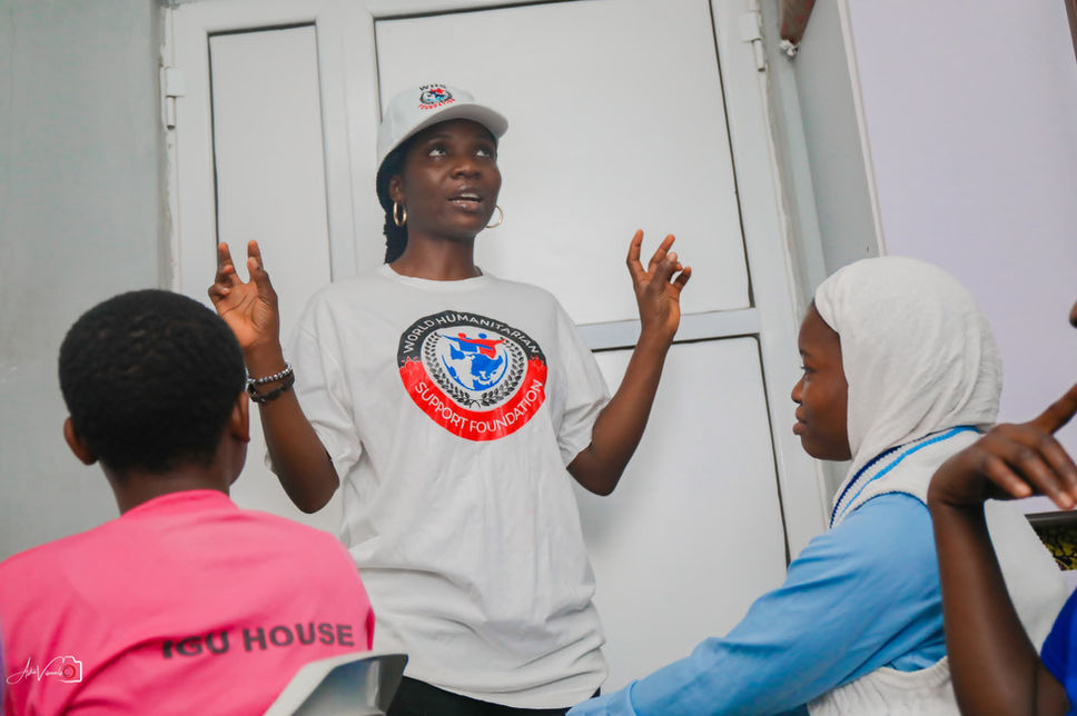 Robotic programme with girls learning STEM skills